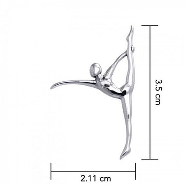 I am worthily empowered ~ Yoga Pendant TPD3513 - Jewelry